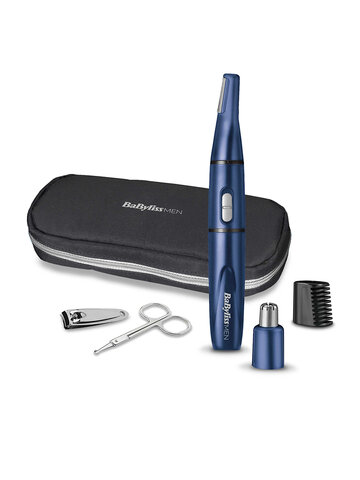 BAB173 BA BABYLISS MEN THE BLUE EDITION 7058PE 5 IN 1 MINI GROOMING KIT-1