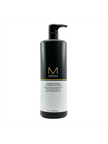 PM0165 PM MITCH DOUBLE HITTER 2IN1 SHAMPOO & CONDITIONER 1000 ML-1
