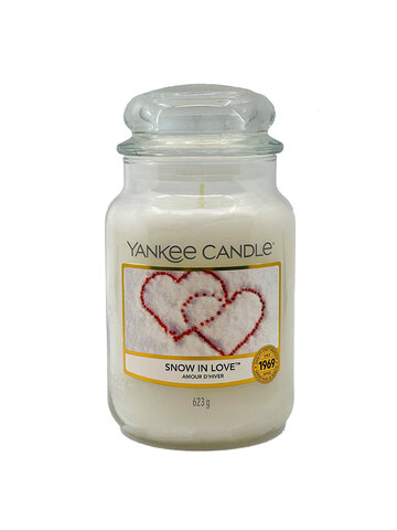 YC0284 YC SNOW IN LOVE CANDLE LARGE 623 G-1